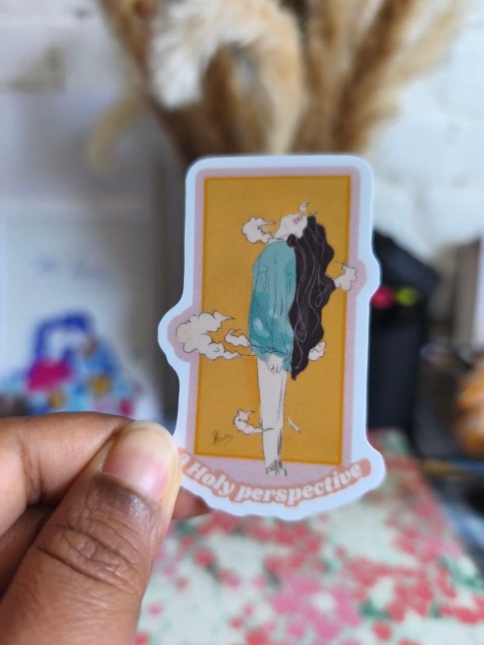 Stickers vinyles imperméables – "A Holy Perspective"