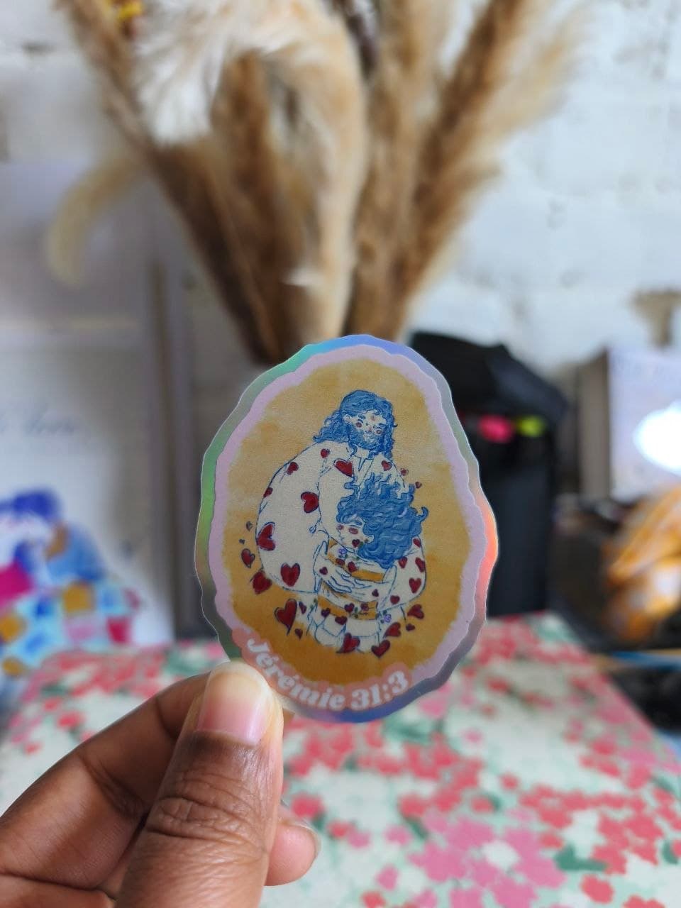 Stickers vinyles imperméables – "Un amour éternel"