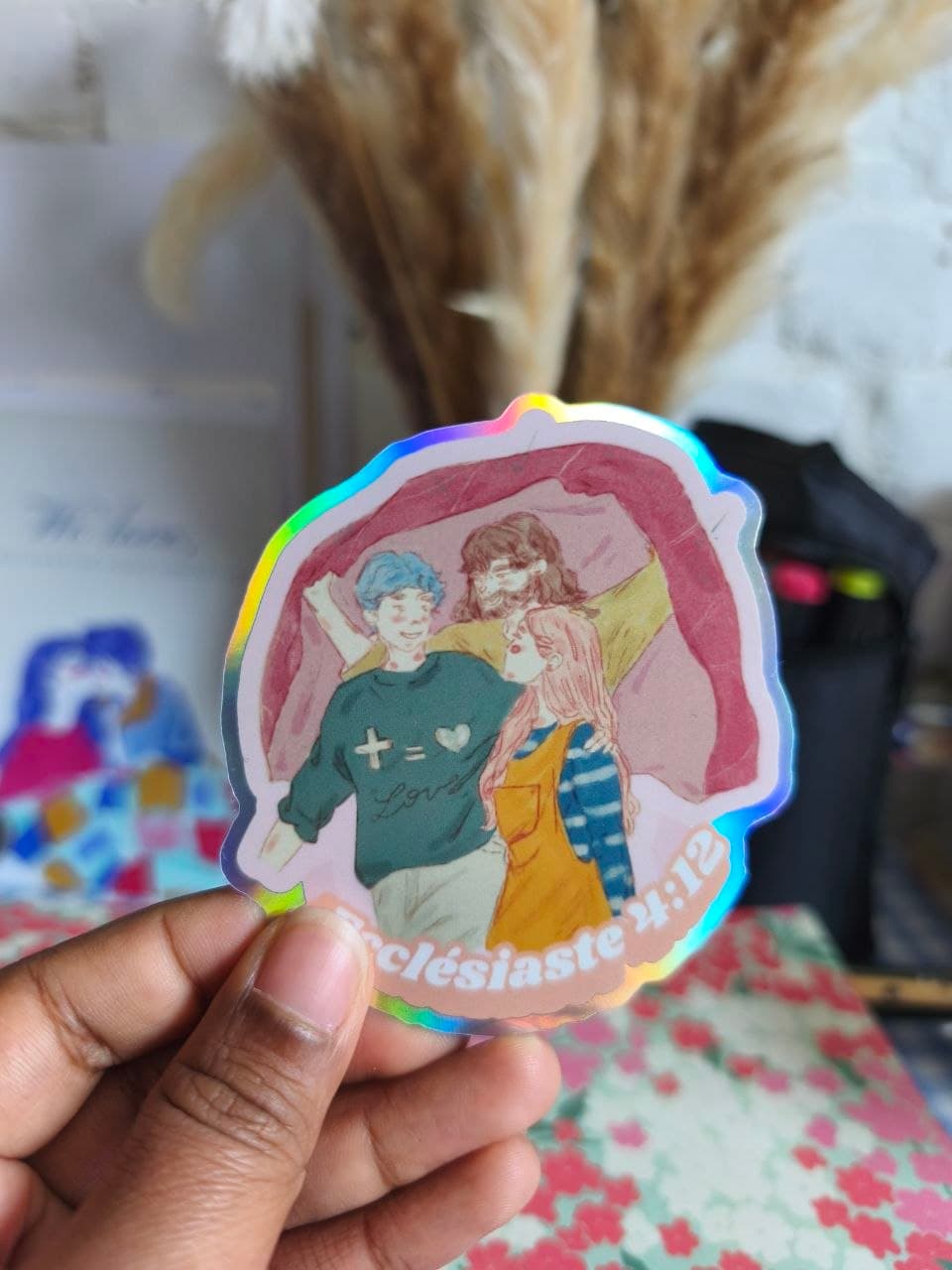 Stickers vinyles imperméables – "Corde à trois fils"